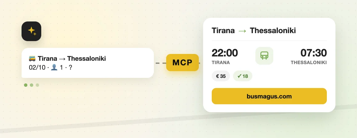 Chiedi al tuo assistente AI degli autobus: il nostro server MCP è aperto a tutti